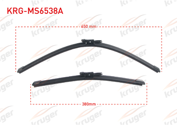 Silecek Süpürgesi Ön  650/380 mm - 26/15 inç KRUGER MS6538A  52029236 9467186780 51701424 71805137 51959828 1340686080 1371264080 51940751 71805143 5911181 52029238 517014240 1371266080 1340685080 517014250