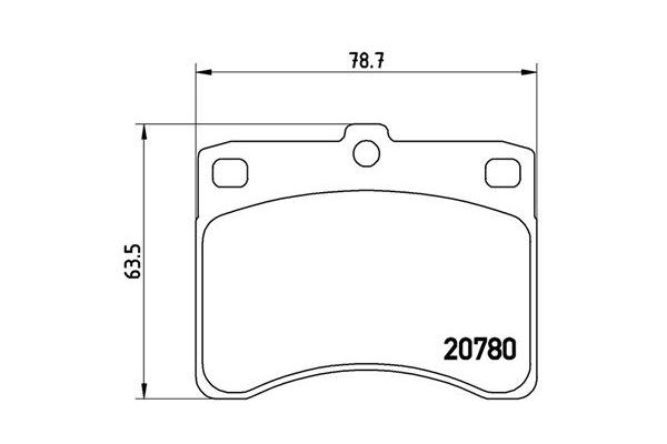 Fren Disk Balata Ön Daihatsu Applause (A101)(1989->2000)  MAGNETI MARELLI 363700416003