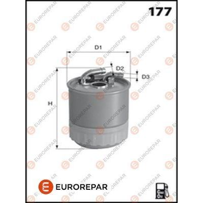 Yakıt Filtresi  Mercedes Sprinter II Kamyonet / Çift Kabin (01.2006->)  EUROREPAR 1613723980