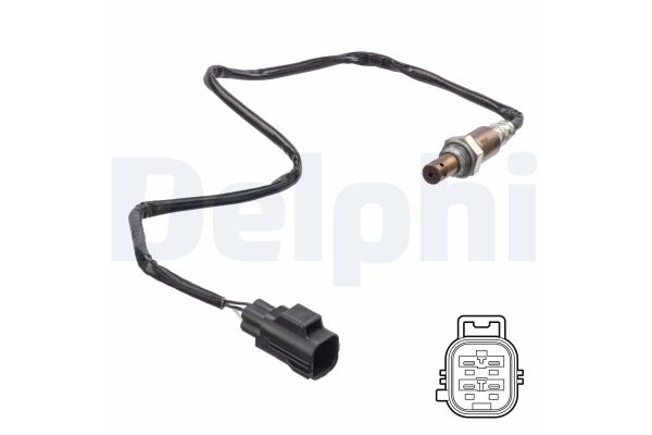 Oksijen (Lambda) Sensörü  Volvo S80 Sedan (05.1998->)  DELPHI ES21323-12B1