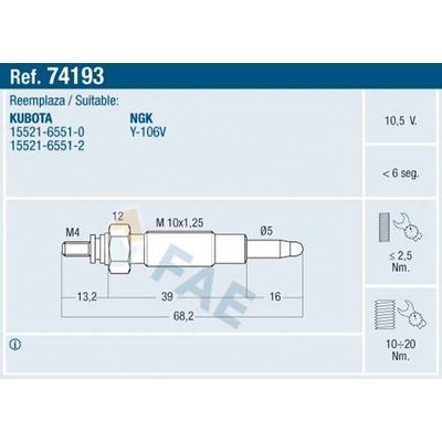 Isıtma Bujisi  SVAC SV157