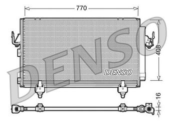 Klima Radyatörü  DENSO DCN50031  8846042070 8846042090 88460AZ031