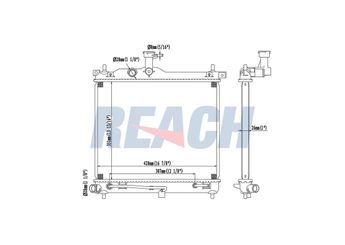 Su Radyatörü  RADISEN RR 67098  253100X050 253100X070 253100X350