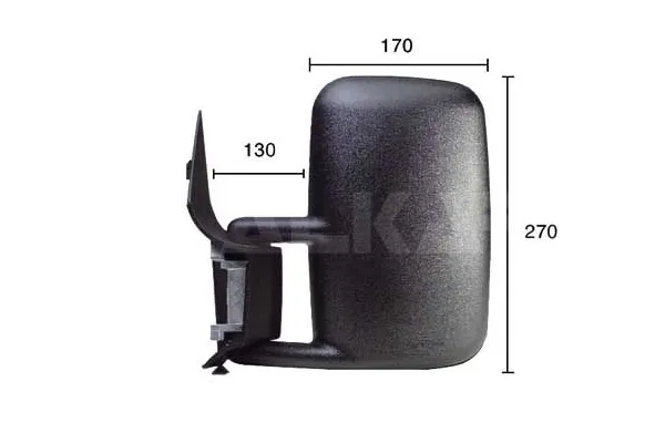 Dikiz Aynası Dış Sol VIEWMAX VM196L