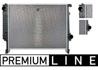 Su Radyatörü  MAHLE CR 279 000P  214108020R 17112227281 2227281 2 227 281