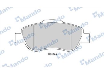 Fren Disk Balata Ön MANDO MBF015500  77362689 77362691