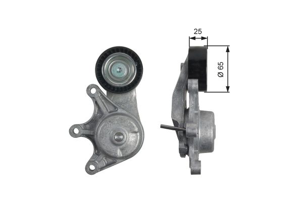 Vantilatör Kayış Gergi Rulmanı  BMW 2 Serisi Coupe (F22)(2013->)  GATES T39191