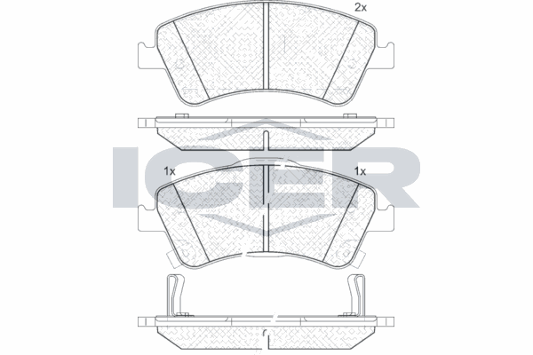 Fren Disk Balata Ön Toyota RAV4 (A4)(2013->)  VALEO 672327