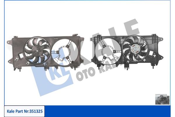 Radyatör Fan ve Motoru  KALE 351325