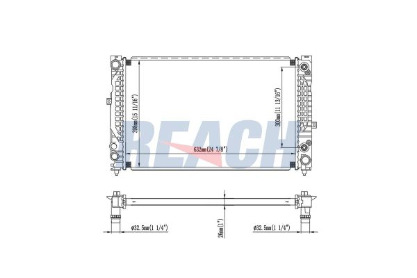 Su Radyatörü  Audi S4 Sedan (B5)(11.1994->)  BEHR CR 648 000S