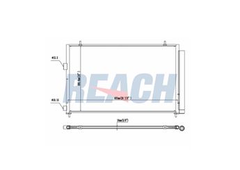 Klima Radyatörü  BOSCH 1 986 AD2 376  8846042110 884600R030
