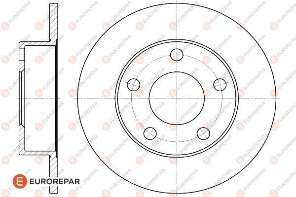 Fren Disk Ayna Arka Sağ ve Sol Audi S4 Sedan (B5)(11.1994->)  EUROREPAR 1618887280