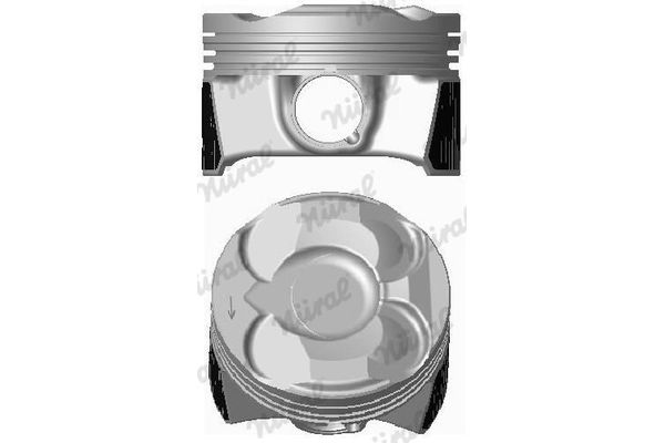 Piston (77.50MM-0.50)  GOETZE 87-70279-050