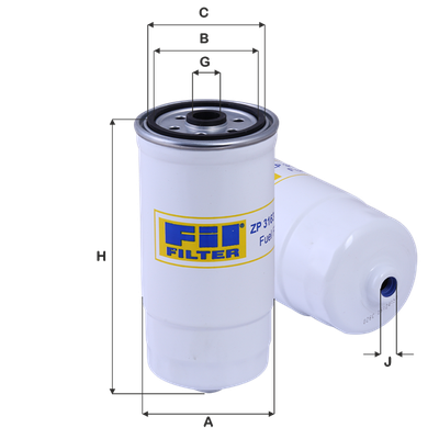 Yakıt Filtresi  FIL FILTRE ZP 3163A FMB