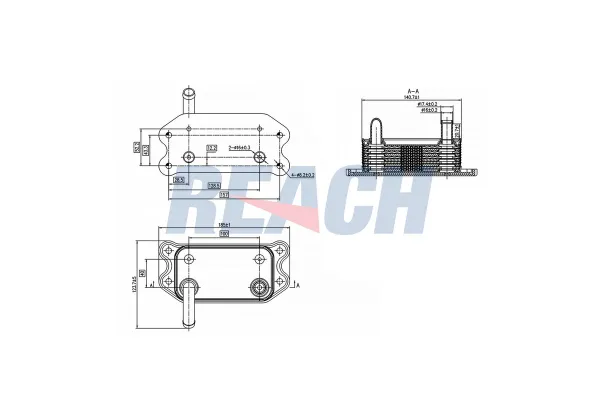 Motor Yağ Soğutucu  Volvo C70 Cabriolet (02.1999->)  GVA 4299000