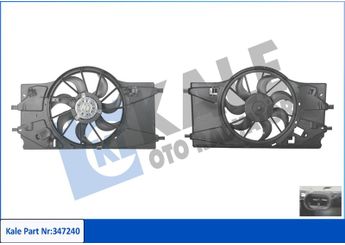 Radyatör Fan ve Motoru  KALE 347240  214810035R 214750014R