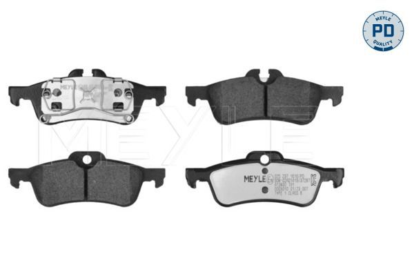 Fren Disk Balata Arka MINI Mini (R50,R53)(2001->)  MEYLE 025 237 1616/PD
