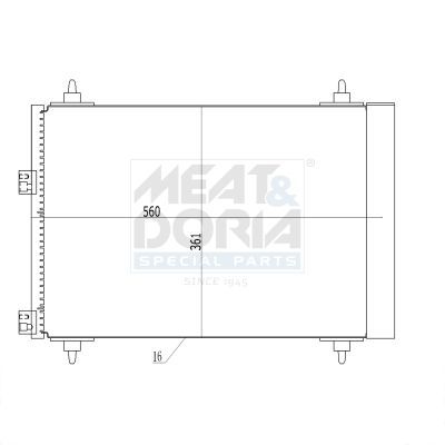 Klima Radyatörü  MAHER 18904