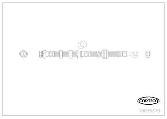 Fren Hortumu Ön Sağ PSA ORJINAL 4806H9  4806H9