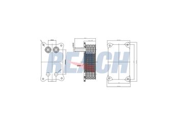 Motor Yağ Soğutucu  MGA 63178  1C1Q6B624AH 1120407 1127989 1143708 1329011 1477141 1C1Q68624AH 1C1Q6B624AD 1C1Q6B624AE 1C1Q6B624AF 1C1Q6B624AG LR004426