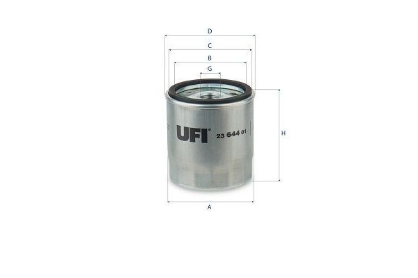 Yağ Filtresi  UFI 23.644.01