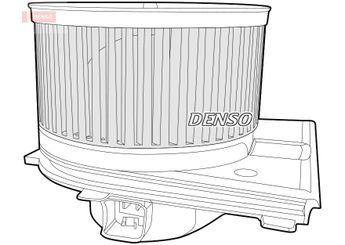 Kalorifer Motoru  DENSO DEA02005  DEA02005 8D1819021B