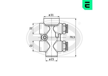 Termostat  MAHLE TO 10 95  A1695010165 1695010165 169 501 01 65 A 169 501 01 65