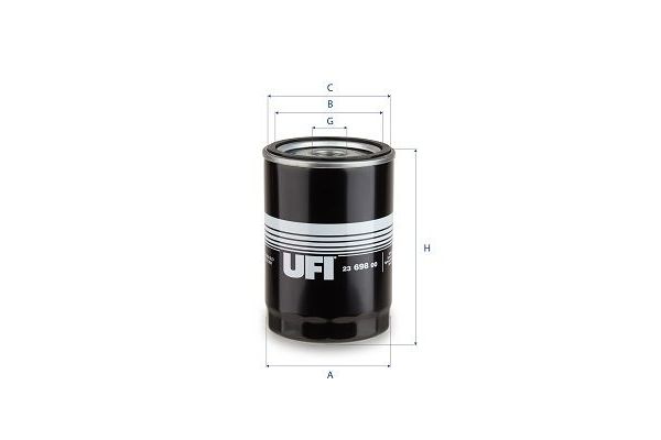 Yağ Filtresi  UFI 23.698.00
