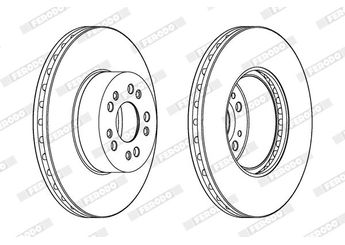 Fren Disk Ayna Ön Sağ ve Sol FERODO DDF1061C-1  1404210212 140 421 02 12 1404210912 140 421 09 12 1404211012 140 421 10 12 A1404210212 A1404210912 14042107112 A1404211012 N1404210212 N1404210912 N1404211012