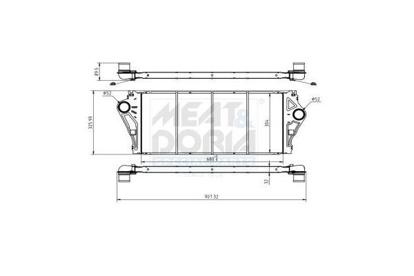 Turbo Radyatörü  Renault Espace IV (JK0)(01.2002->)  BSG 75-535-028