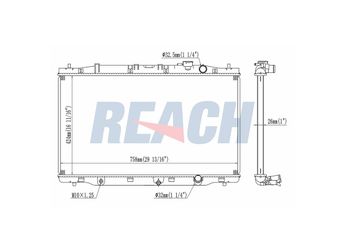 Su Radyatörü  RADISEN RR 606443  19010RSXG01 RR606443