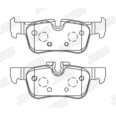 Fren Disk Balata Arka BMW X2 Serisi (F39)(11.2017->)  JURID 573767J