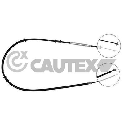 El Fren Teli Arka Sağ veya Sol Fiat Doblo (223) Cargo (01.2001->08.2005)  CAVO 1102 644