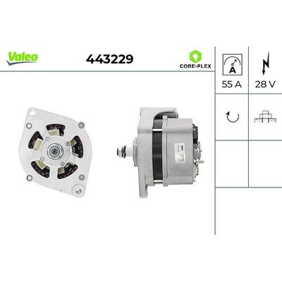 Alternatör  VALEO 443229