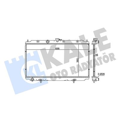 Su Radyatörü  KALE 348640