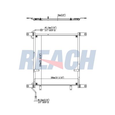Klima Radyatörü  ORİS CDF004016