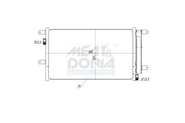 Klima Radyatörü  MGA 82462