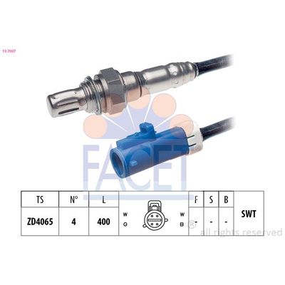 Oksijen (Lambda) Sensörü  NGK 96268