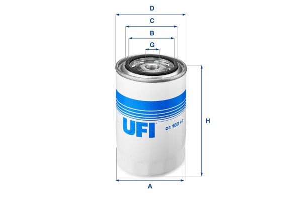 Yağ Filtresi  UFI 23.162.02