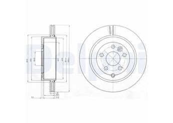 Fren Disk Ayna Arka Sağ ve Sol DELPHI BG4125  3528093 9186262 LR001019