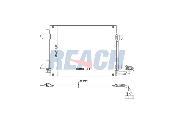Klima Radyatörü  DELPHI TSP0225543