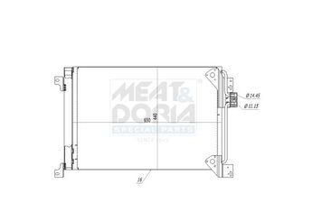 Klima Radyatörü  VALEO 818985  41214450