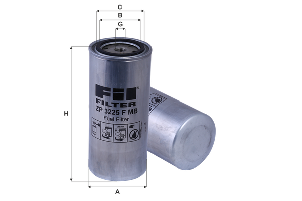 Yakıt Filtresi  FIL FILTRE ZP 3225 FMB