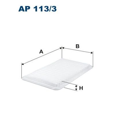 Hava Filtresi  Mazda 3 Sedan (BL)(04.2009->)  FILTRON AP 113/3