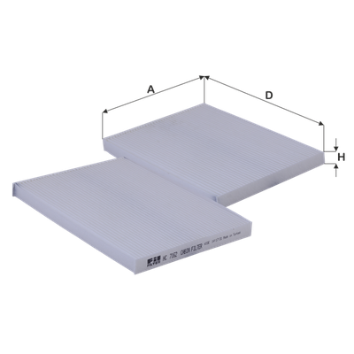 Polen Filtresi  FIL FILTRE HC 7162