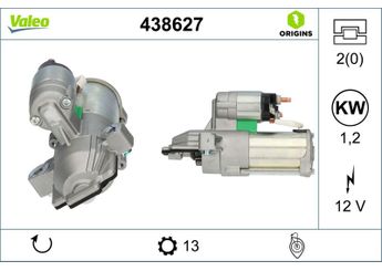 Marş Dinamosu  VALEO 438627  JX6T11000DA 2190923