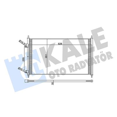 Klima Radyatörü  KALE 380300
