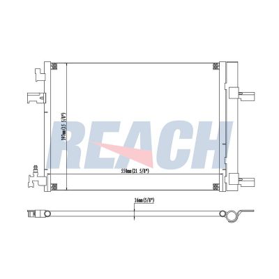 Klima Radyatörü  Opel Astra J Sedan (06.2012->)  OPEL ORJINAL 39010911