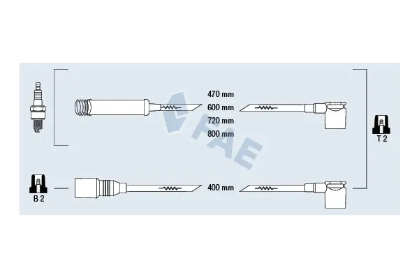 Buji Kablosu  AKD 1030