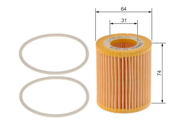 Yağ Filtresi  Fiat Croma (194)(06.2005->)  BOSCH 1 457 429 248